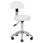 Chair with wheels AM-304 white skinstars.lt