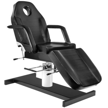 Hydraulic cosmetology bed 210 black skinstars.lt