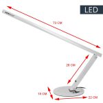 Led lamp Slim LED silver