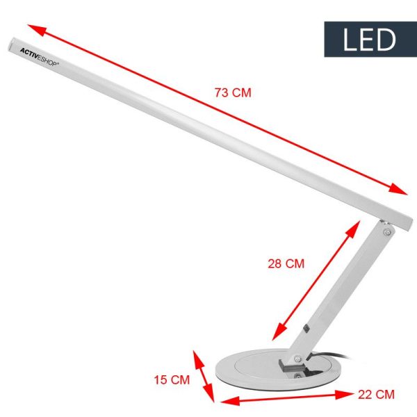 Led lamp Slim LED silver