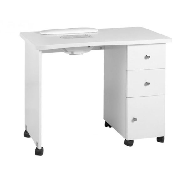 Manicure table with extractor 011B