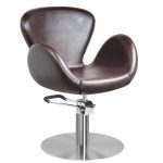 Barber Chair Gabbiano Amsterdam, Brown Color