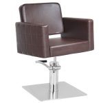 Barber Chair, Gabbiano Ankara, Brown