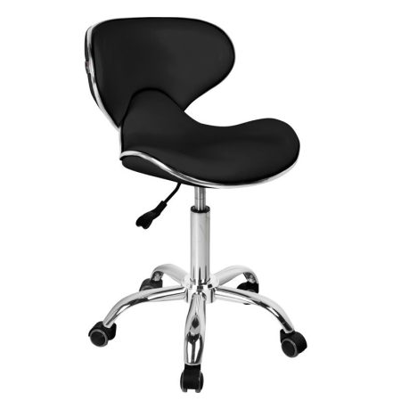 Chair with wheels Gabbiano Q-4599 black skinstars.lt