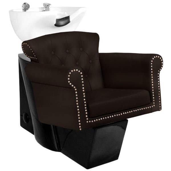 Barber sink Gabbiano Berlin brown skinstars.lt