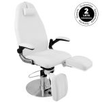 Hydraulic pedicure chair Azzurro 713A white