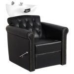 Salon sink Gabbiano Berlin Lux black