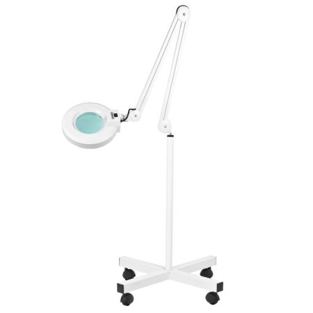 Cosmetology Lamp with Magnifying Glass S4, White Color