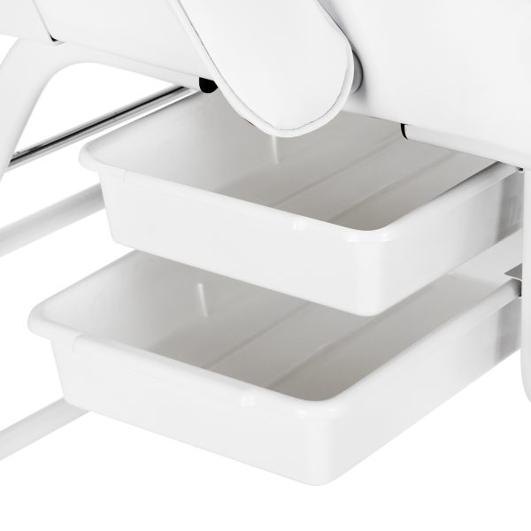Cosmetology bed 557A white
