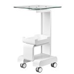 Cosmetology trolley table for equipment 082