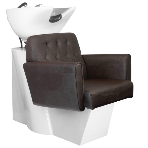 Salon sink Gabbiano Hamburg brown skinstars.lt