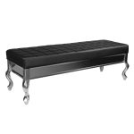 Soft bench Gabbiano F011 black