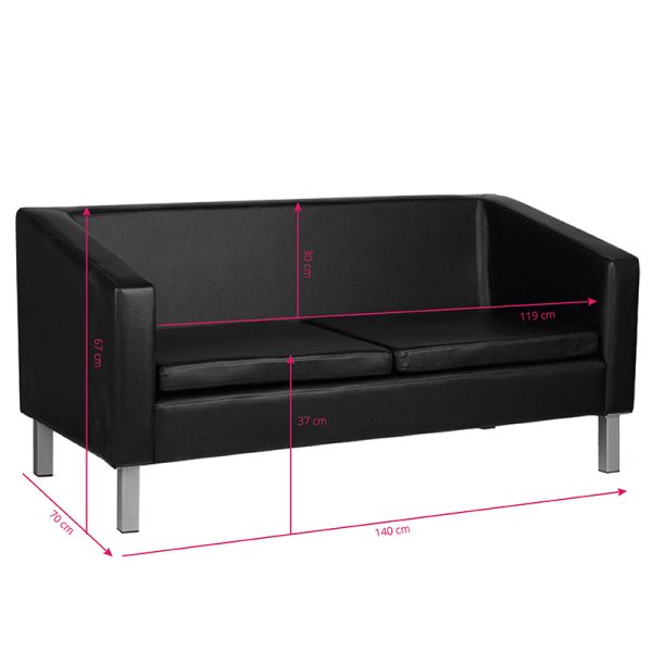 Sofa Gabbiano BM18003 black