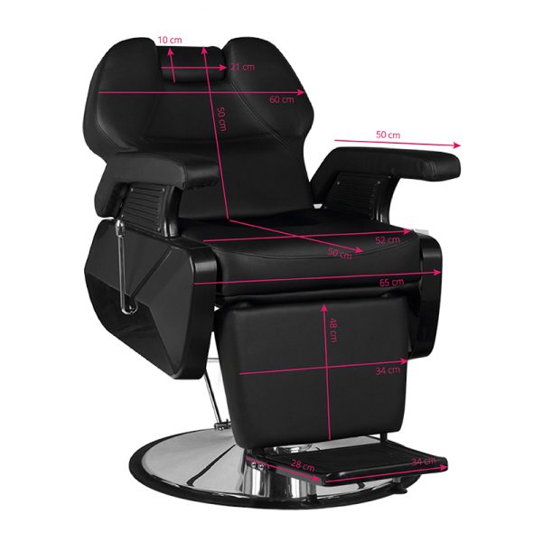Barbers and beauty salons haircut chair Hair System New York black