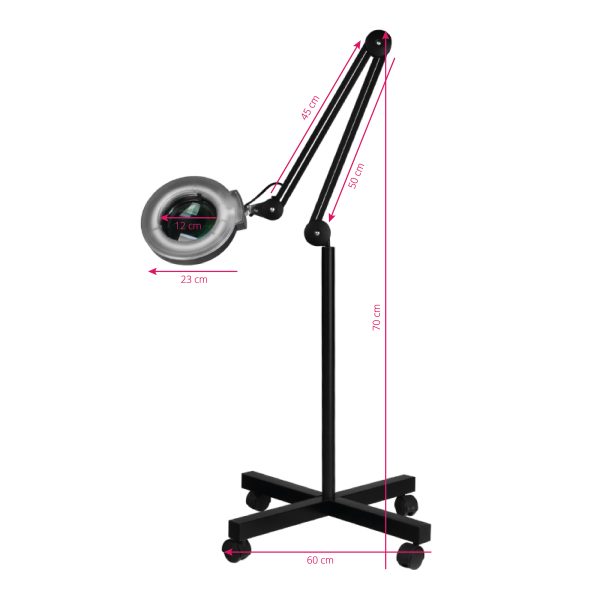 Led lamp S4 black