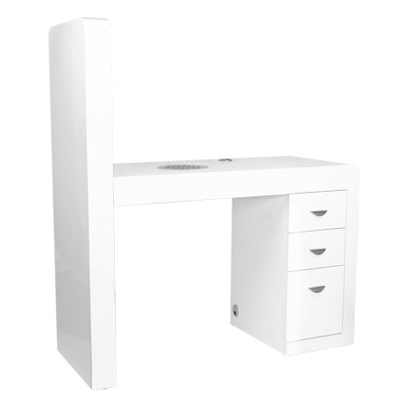 Manicure table with extractor 310 white