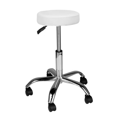 Chair with wheels AM-310 white skinstars.lt