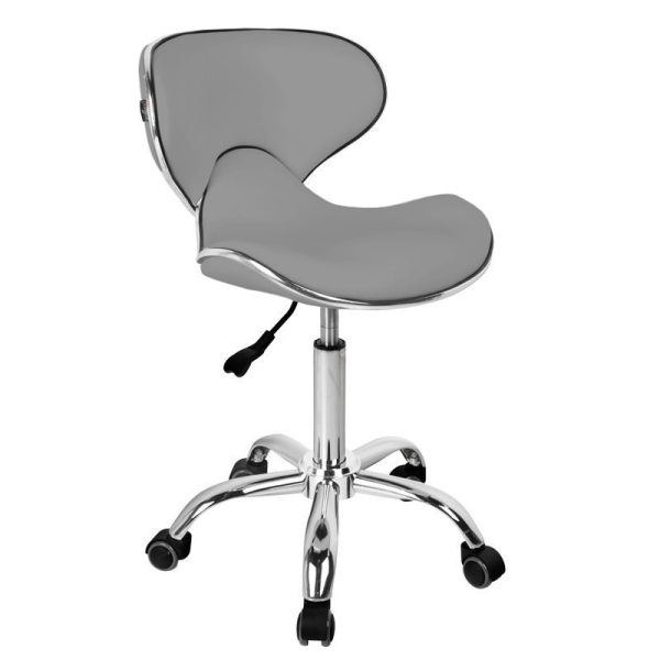 Chair with wheels Gabbiano Q-4599 grey skinstars.lt