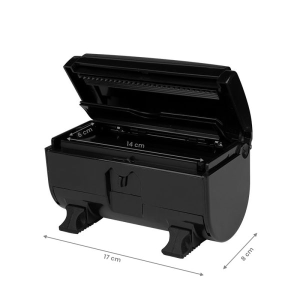 Tool for cutting and dosing foil