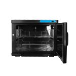 Towel warmer with UV sterilizer 23 l, black color