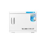 Towel warmer with UV sterilizer 23 l, white color