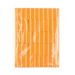 Nail blocks for manicure orange 50 pcs MINI