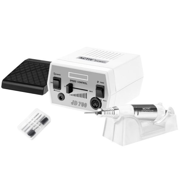 Electric nail drill Activ Power JD700 2 sets of tips DBD-F