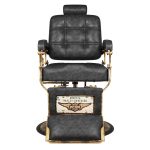 Gabbiano Barber Chair Boss HD Old Leather black