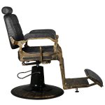 Gabbiano Barber Chair Boss HD Old Leather black