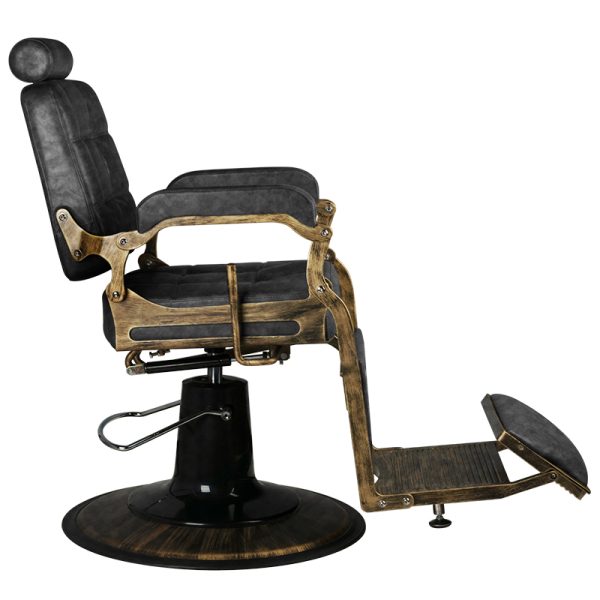 Gabbiano Barber Chair Boss HD Old Leather black