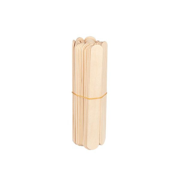 Wooden spatulas for depilation 150x18x1,8 mm 150 psc