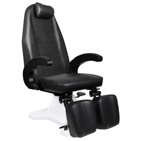 Hydraulic podiatric chair 112 black skinstars.lt