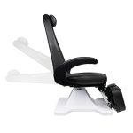 Hydraulic podiatric chair 112 black