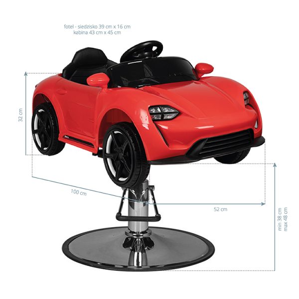 Children's hairdressing chair PR
