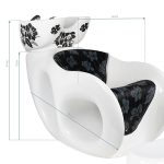 Barber sink Gabbiano Mallow white