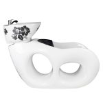 Barber sink Gabbiano Mallow white
