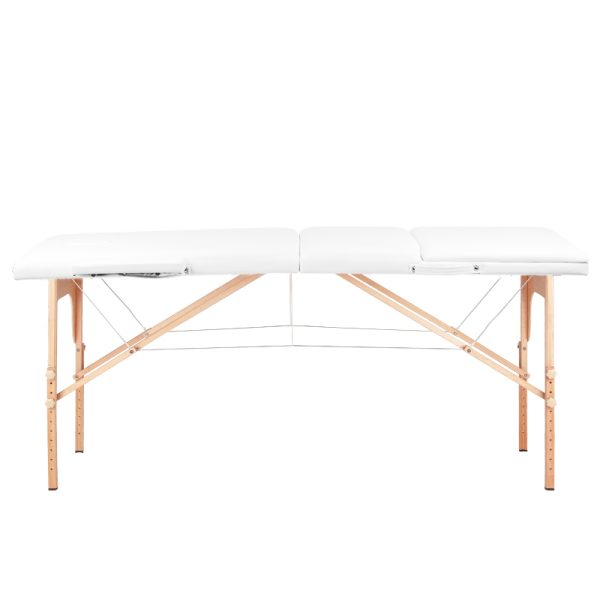 Folding massage table Activ Fizjo 3 white