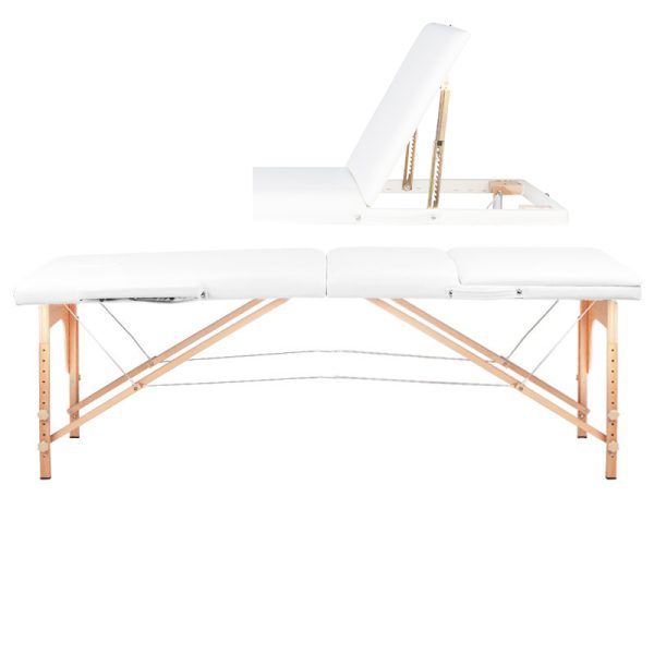 Folding massage table Activ Fizjo 3 white