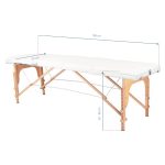 Folding massage table Activ Fizjo 3 white