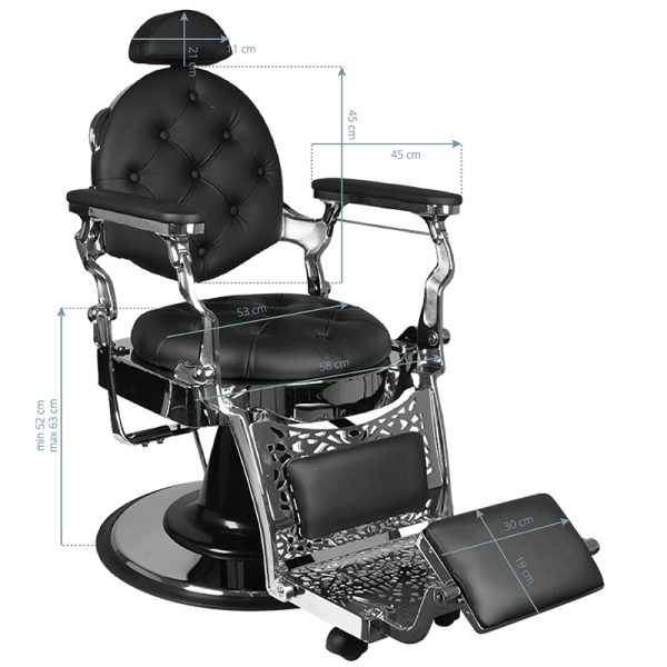 Barbers and beauty salons haircut chair