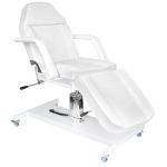 Cosmetology bed on wheels white Basic 210 skinstars.lt