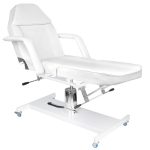 Cosmetology bed on wheels white Basic 210