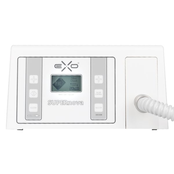 Podiatry nail drill for pedicure with dust extraction