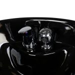 Barber sink Gabbiano MT-A3 black