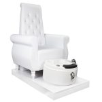 Pedicure chair Krystal white