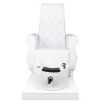 Pedicure chair Krystal white