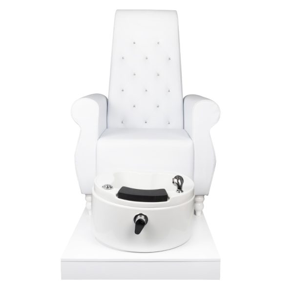 Pedicure chair Krystal white