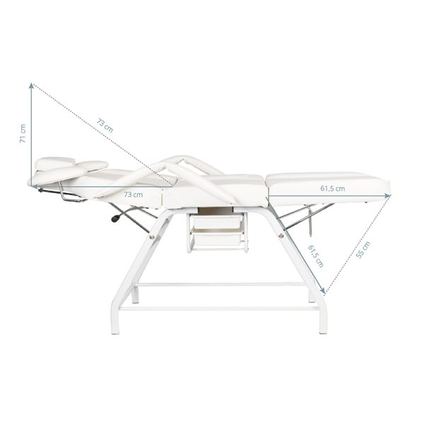 Cosmetology bed Ivette gray
