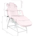 Cosmetology bed Ivette pink