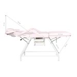 Cosmetology bed Ivette pink